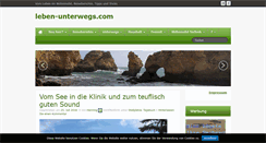Desktop Screenshot of leben-unterwegs.com